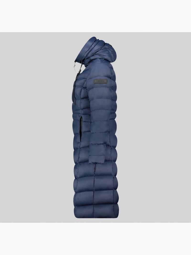 Parka com capuz berangere – geographical norway Azul-marinho - Kiabi