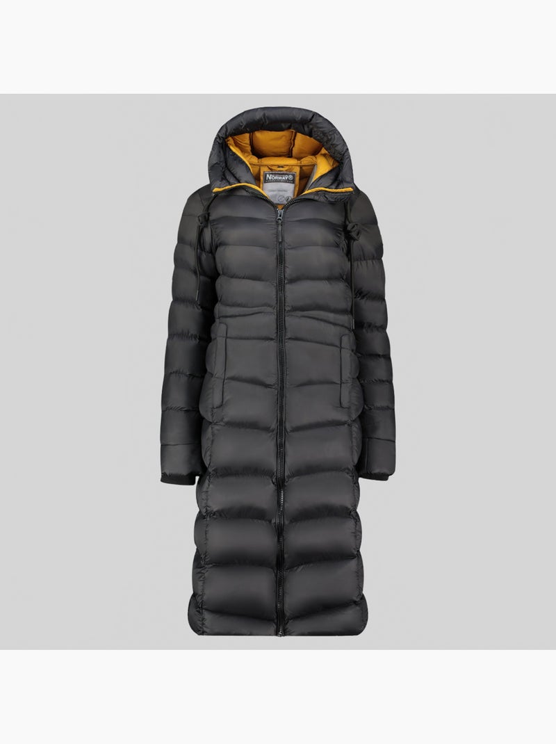Parka com capuz berangere – geographical norway Preto - Kiabi