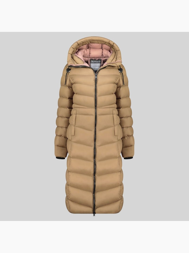 Parka com capuz berangere – geographical norway Toupe - Kiabi