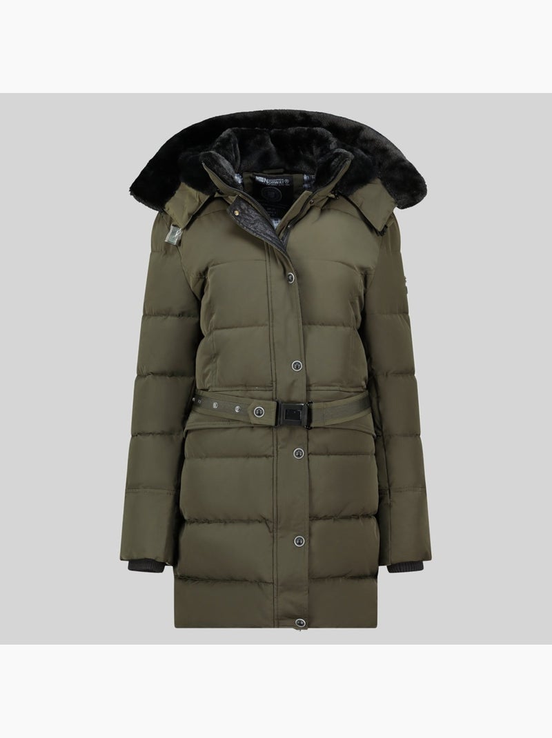Parka com capuz bettino – geographical norway Cáqui - Kiabi