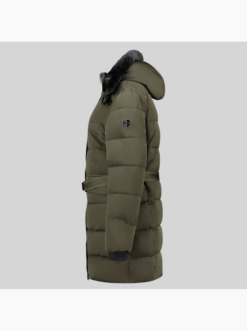 Parka com capuz bettino – geographical norway Cáqui - Kiabi