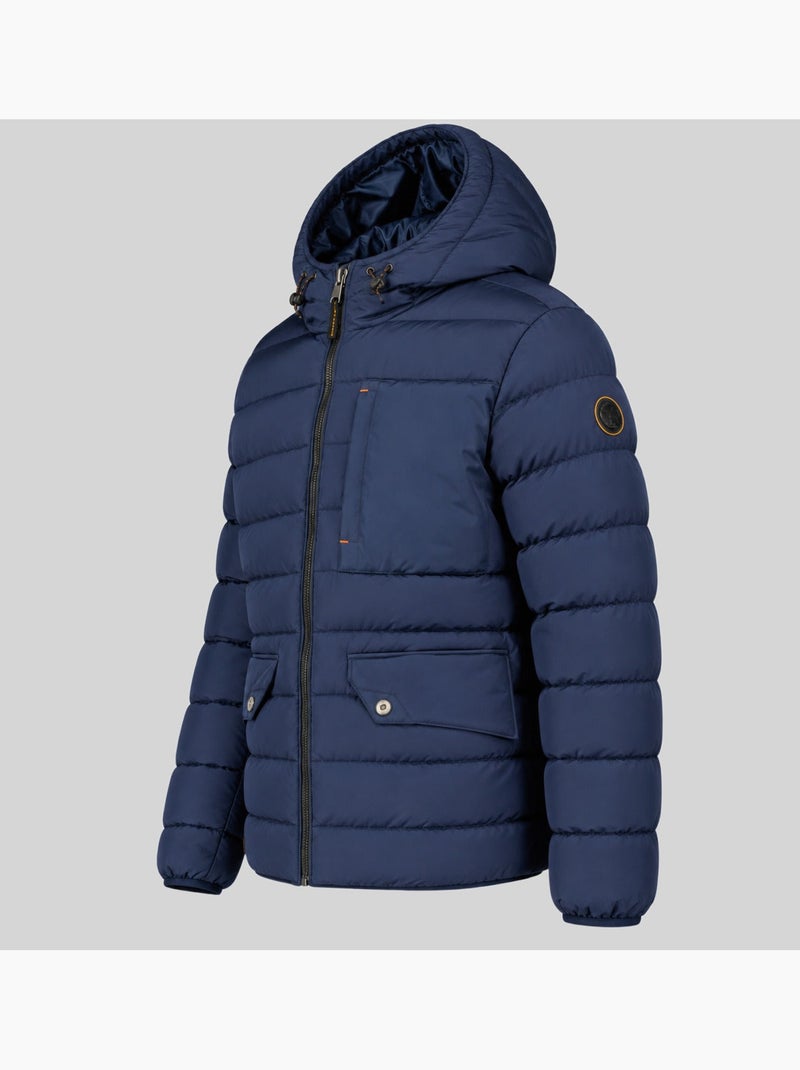 Parka com capuz bexquise – geographical norway Azul-marinho - Kiabi