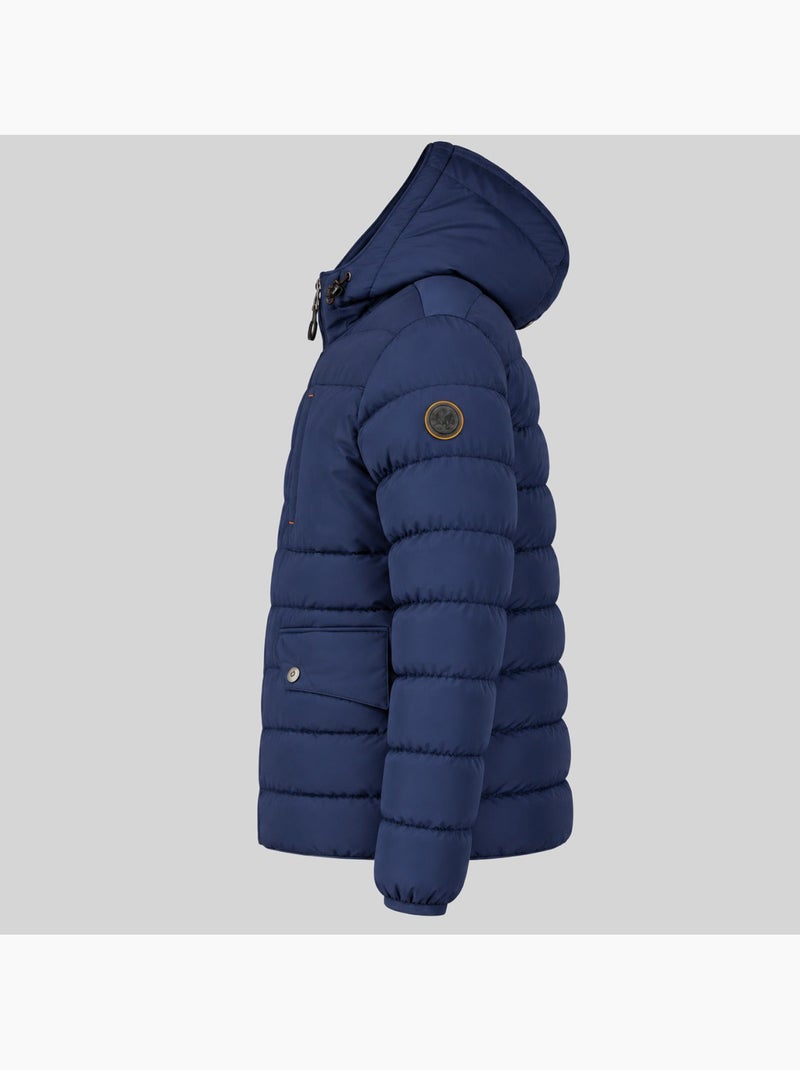 Parka com capuz bexquise – geographical norway Azul-marinho - Kiabi