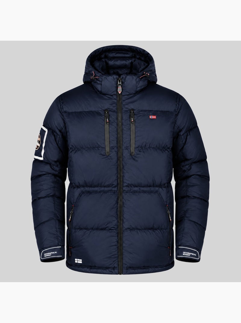 Parka com capuz bifidus – geographical norway Azul-marinho - Kiabi
