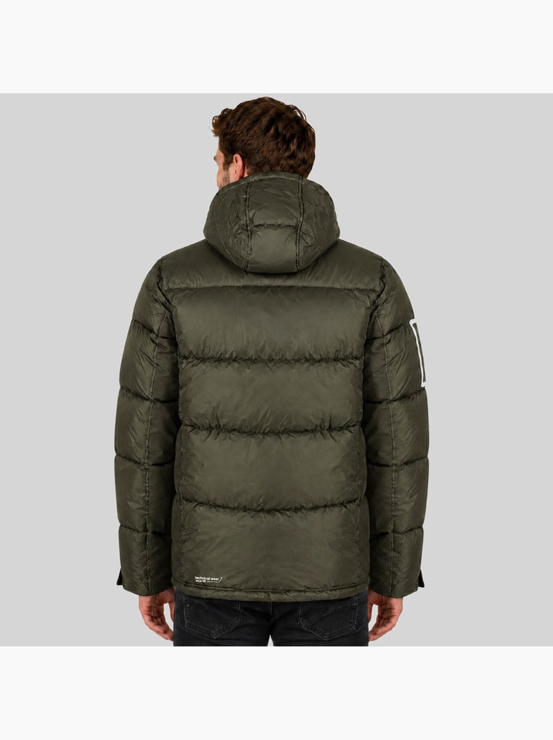 Parka com capuz bifidus – geographical norway Cáqui - Kiabi