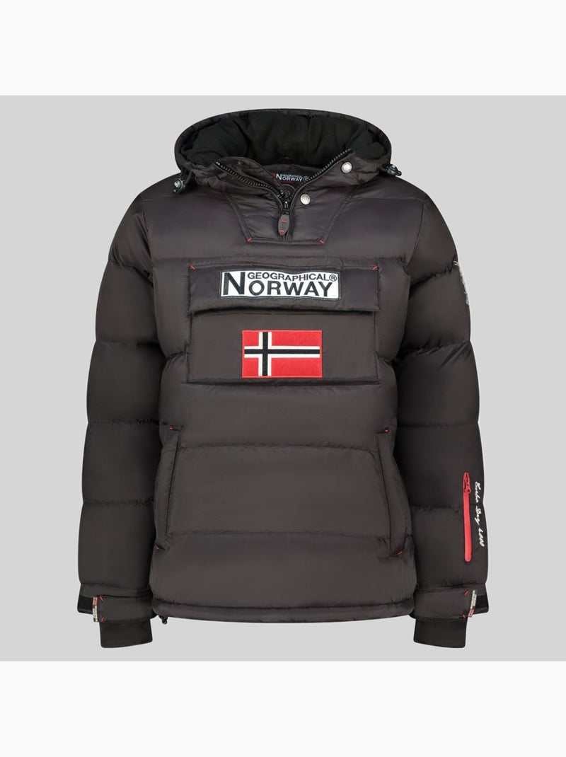 Parka com capuz blokus – geographical norway Preto - Kiabi