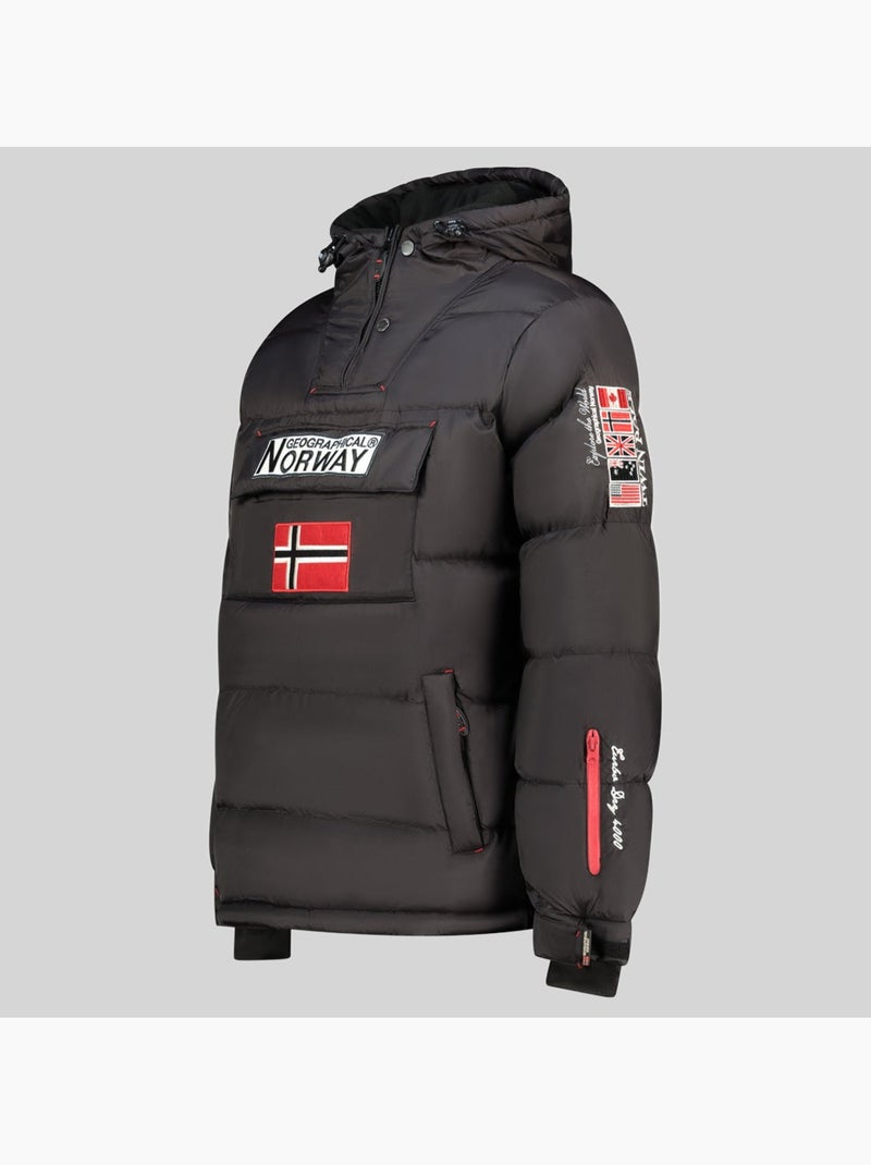 Parka com capuz blokus – geographical norway Preto - Kiabi