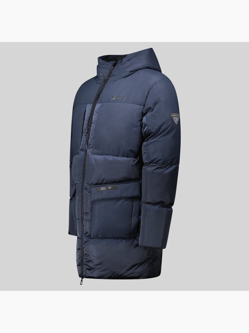 Parka com capuz bocaraton – geographical norway Azul-marinho - Kiabi