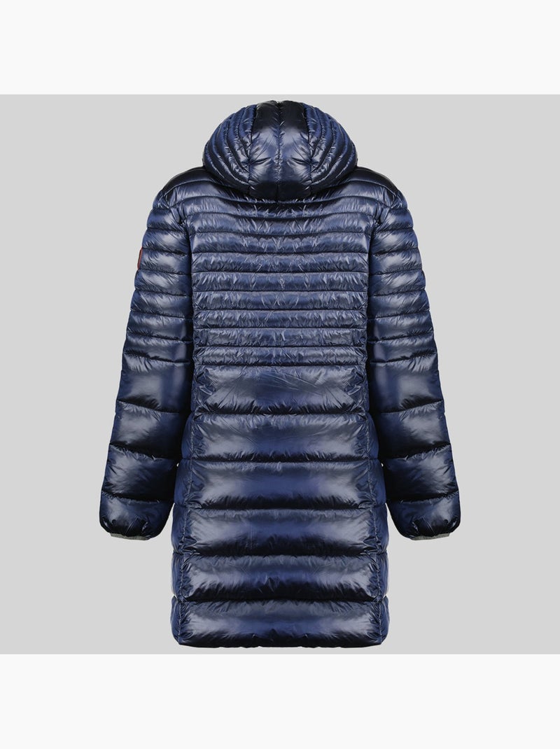 Parka com capuz bodet – geographical norway Azul-marinho - Kiabi