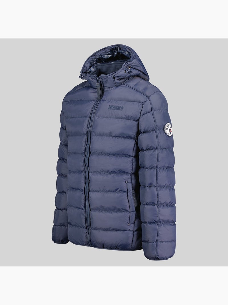 Parka com capuz bombe – geographical norway Azul-marinho - Kiabi