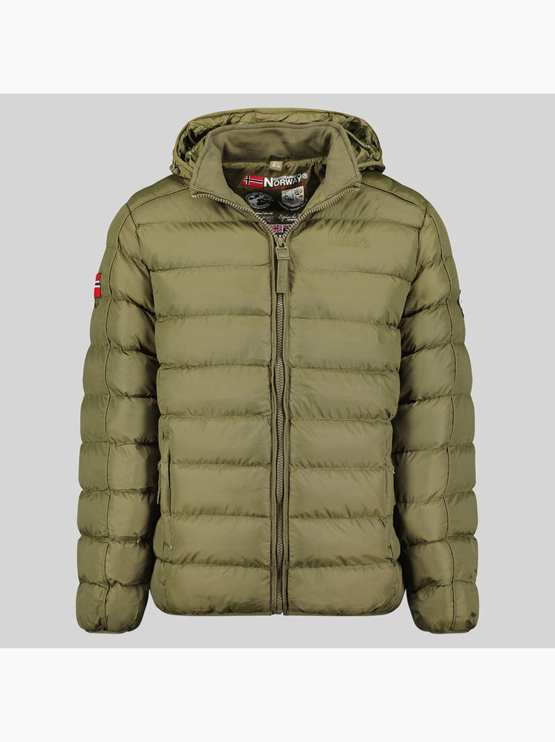 Parka com capuz bombe – geographical norway Cáqui - Kiabi