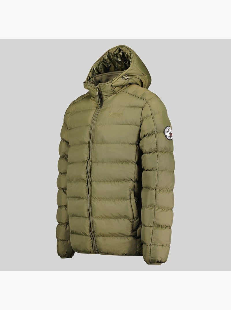 Parka com capuz bombe – geographical norway Cáqui - Kiabi