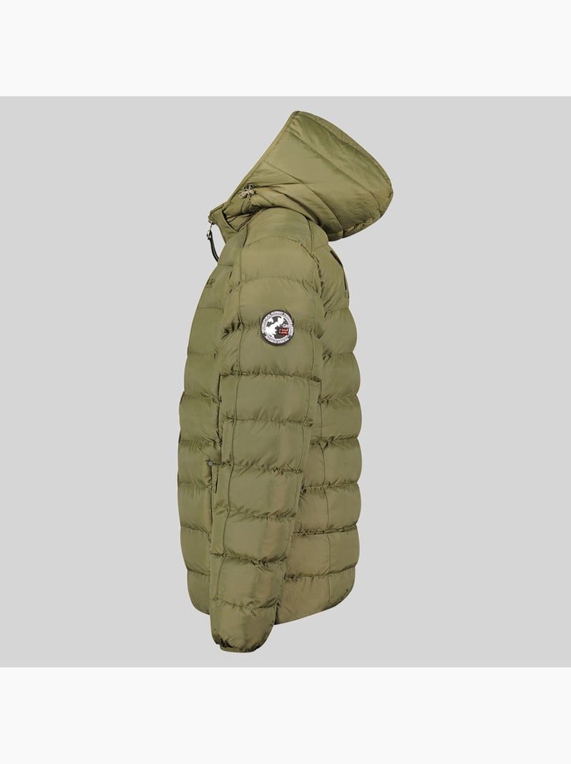 Parka com capuz bombe – geographical norway Cáqui - Kiabi