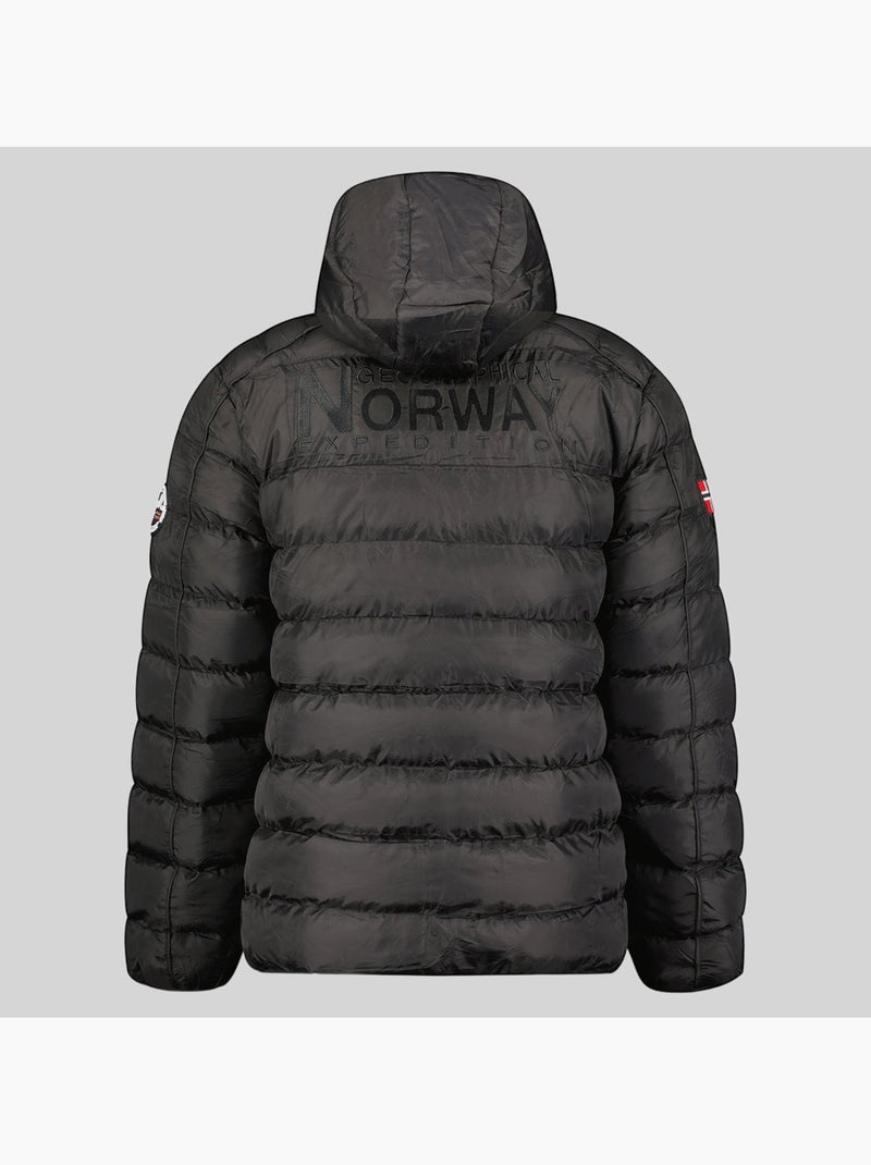 Parka com capuz bombe – geographical norway Preto - Kiabi
