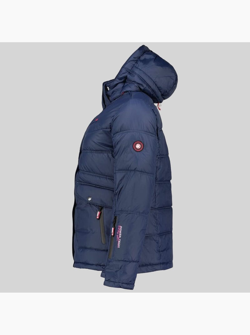 Parka com capuz bonixe – geographical norway Azul-marinho - Kiabi