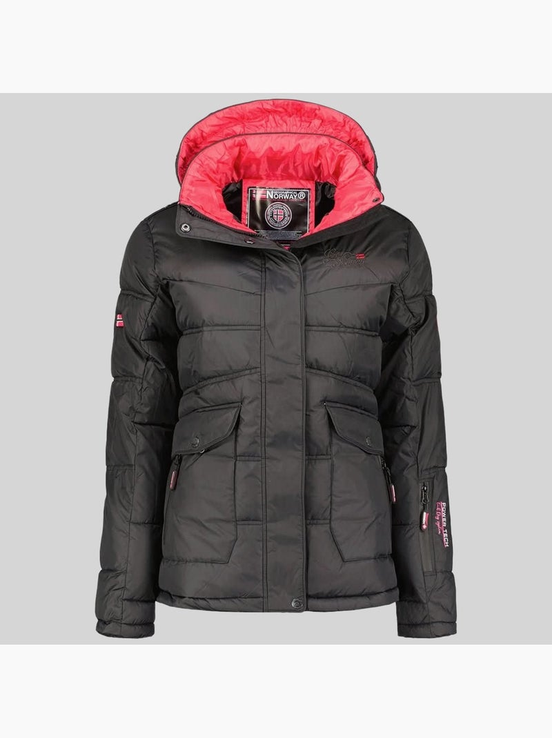 Parka com capuz bonixe – geographical norway Preto - Kiabi