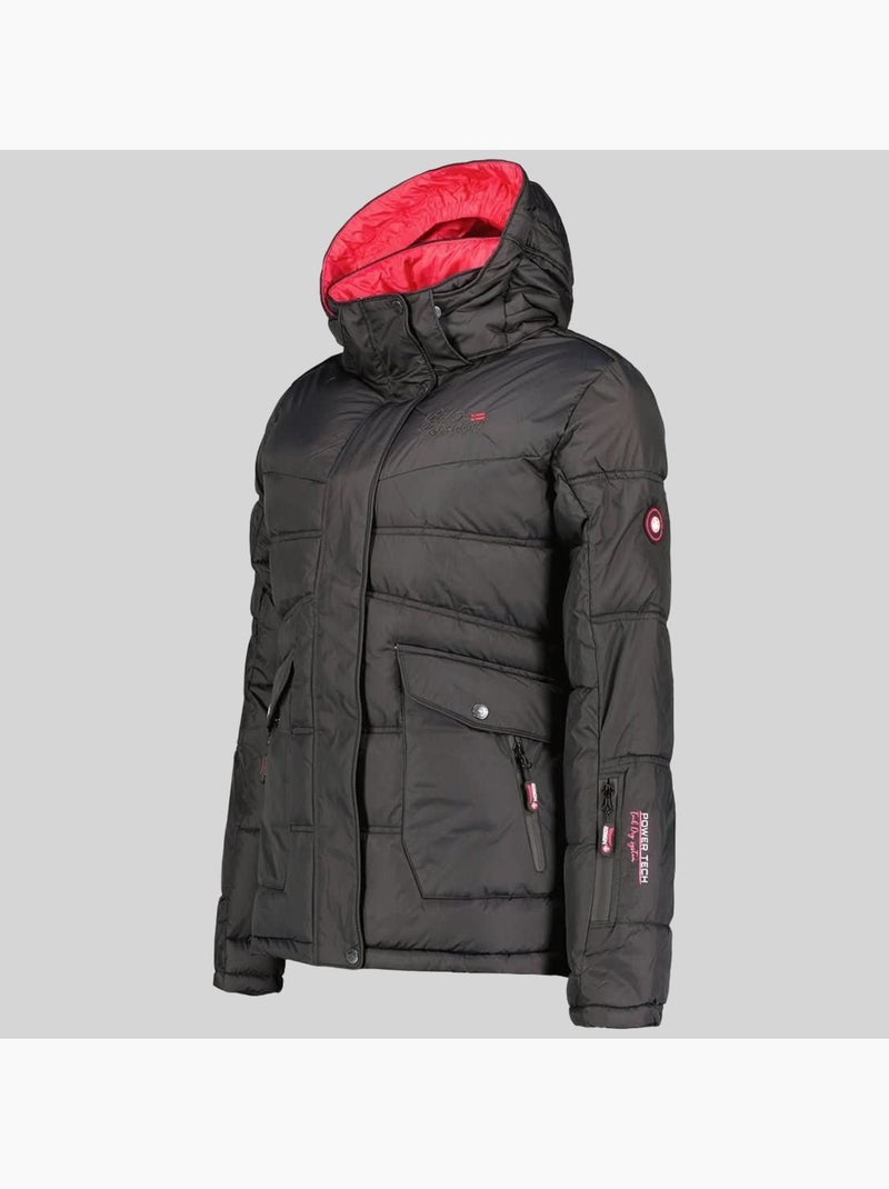 Parka com capuz bonixe – geographical norway Preto - Kiabi