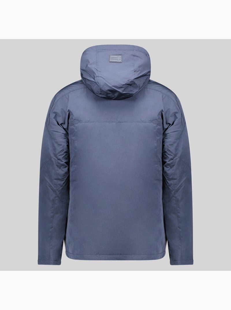 Parka com capuz buldozer – geographical norway Azul-marinho - Kiabi