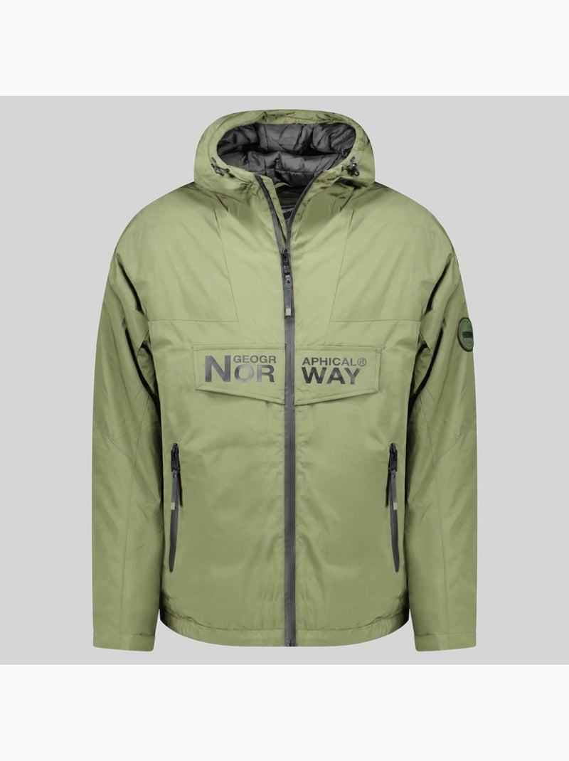 Parka com capuz buldozer – geographical norway Cáqui - Kiabi