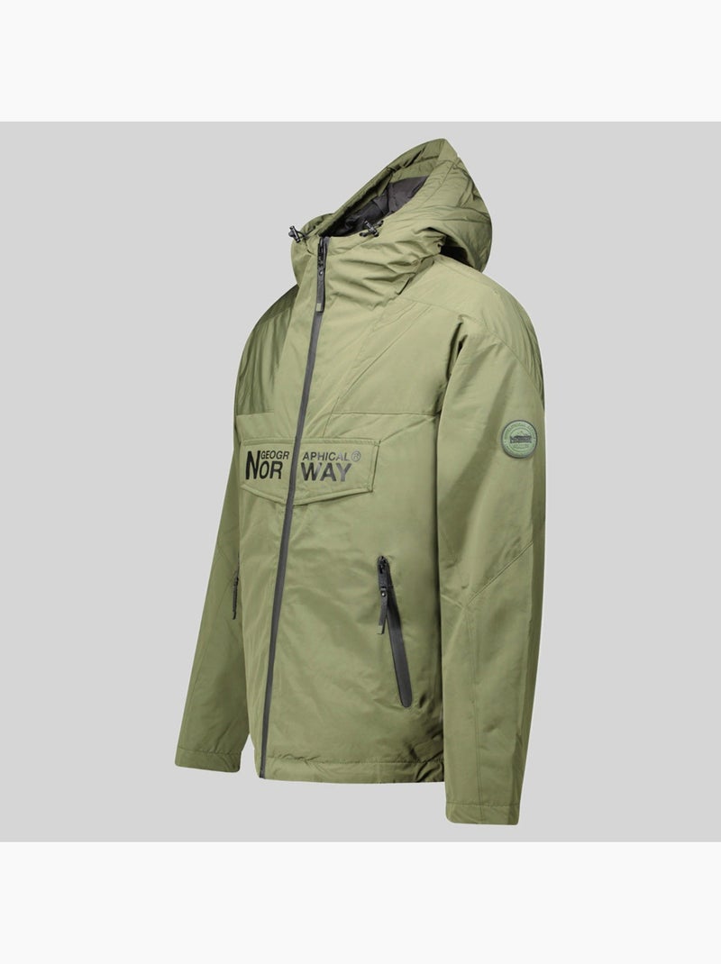 Parka com capuz buldozer – geographical norway Cáqui - Kiabi