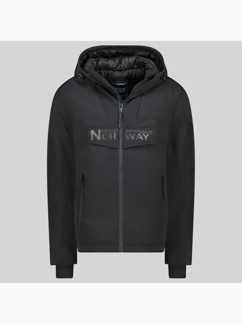 Parka com capuz buldozer – geographical norway Preto - Kiabi