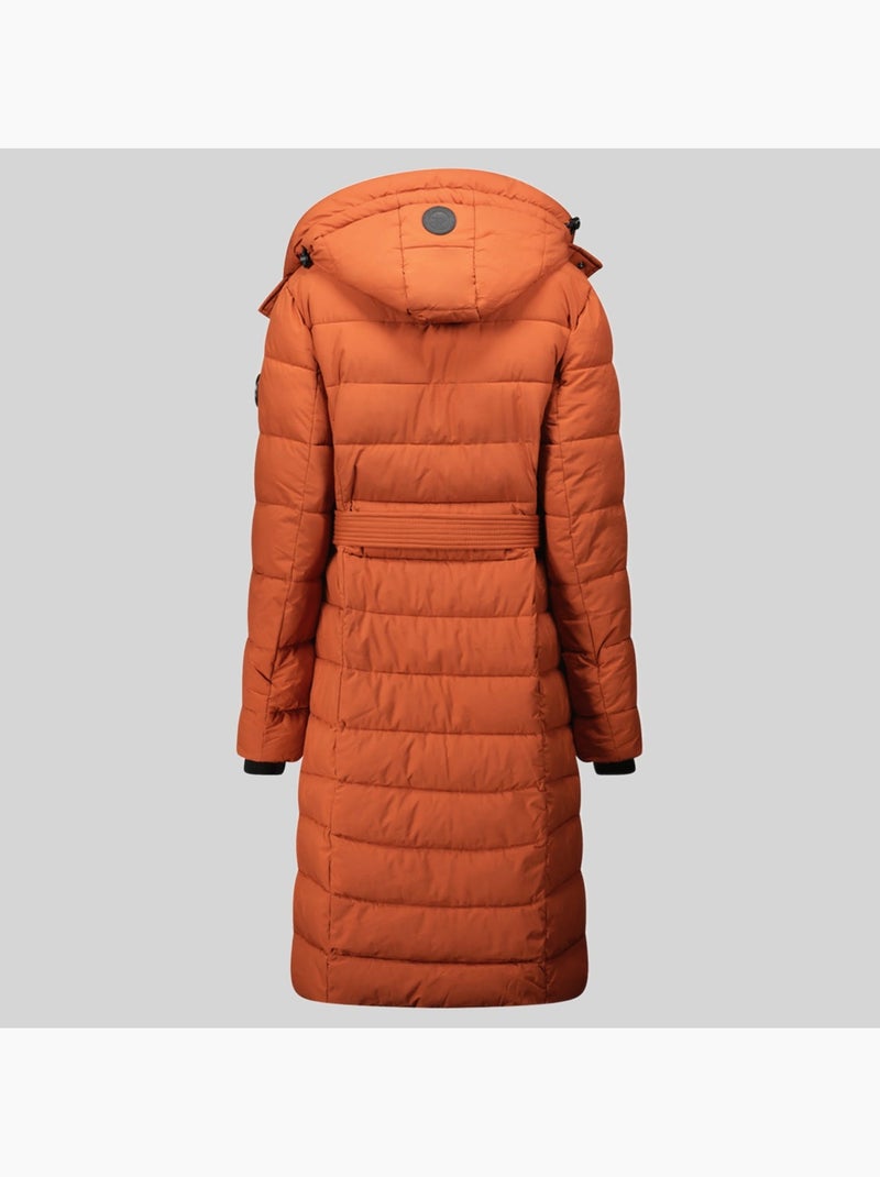 Parka com capuz cabima – geographical norway Terracota - Kiabi