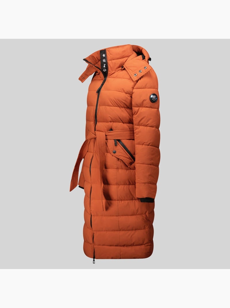 Parka com capuz cabima – geographical norway Terracota - Kiabi