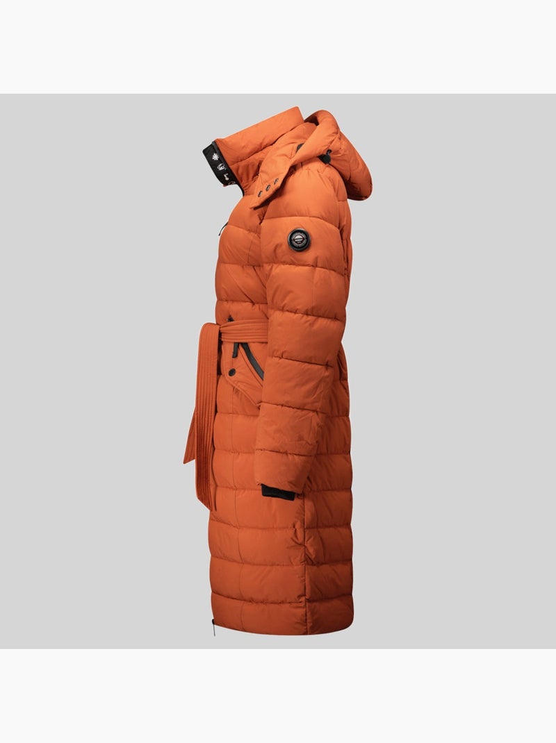 Parka com capuz cabima – geographical norway Terracota - Kiabi