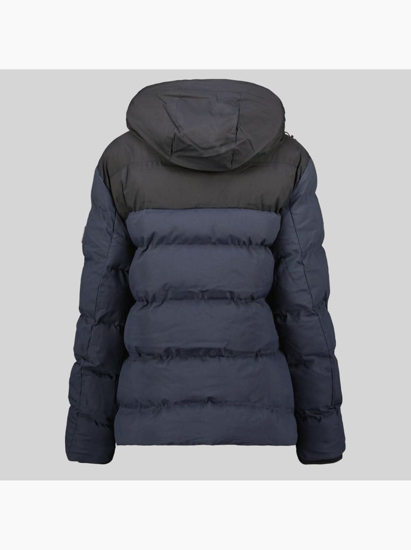 Parka com capuz cachot – geographical norway Azul-marinho - Kiabi