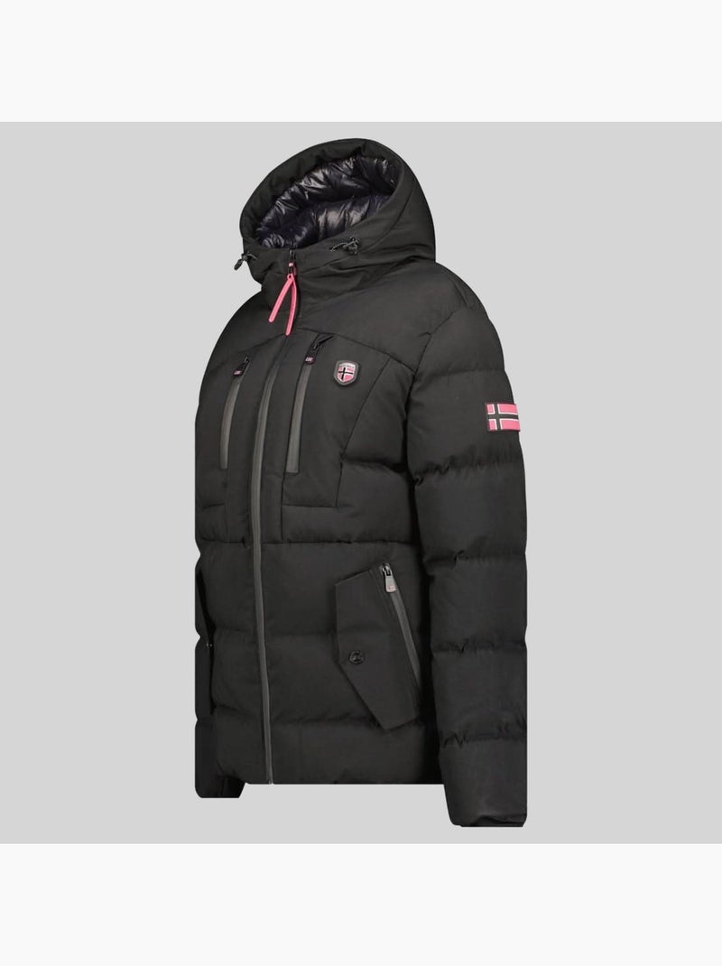 Parka com capuz cachot – geographical norway Preto - Kiabi