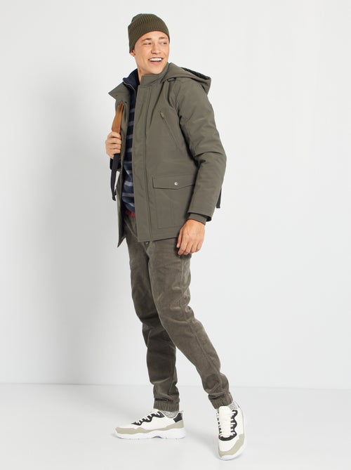 Parka com capuz - Kiabi