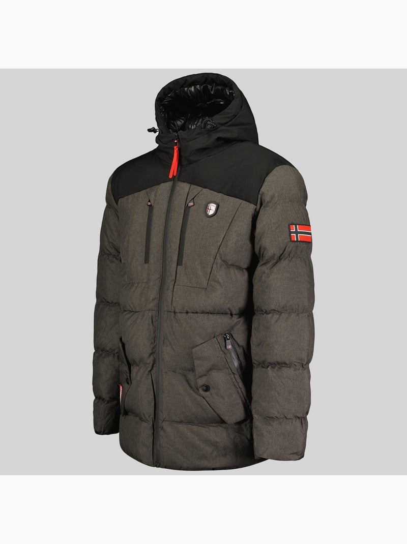 Parka com capuz cashblend – geographical norway Azul-marinho - Kiabi