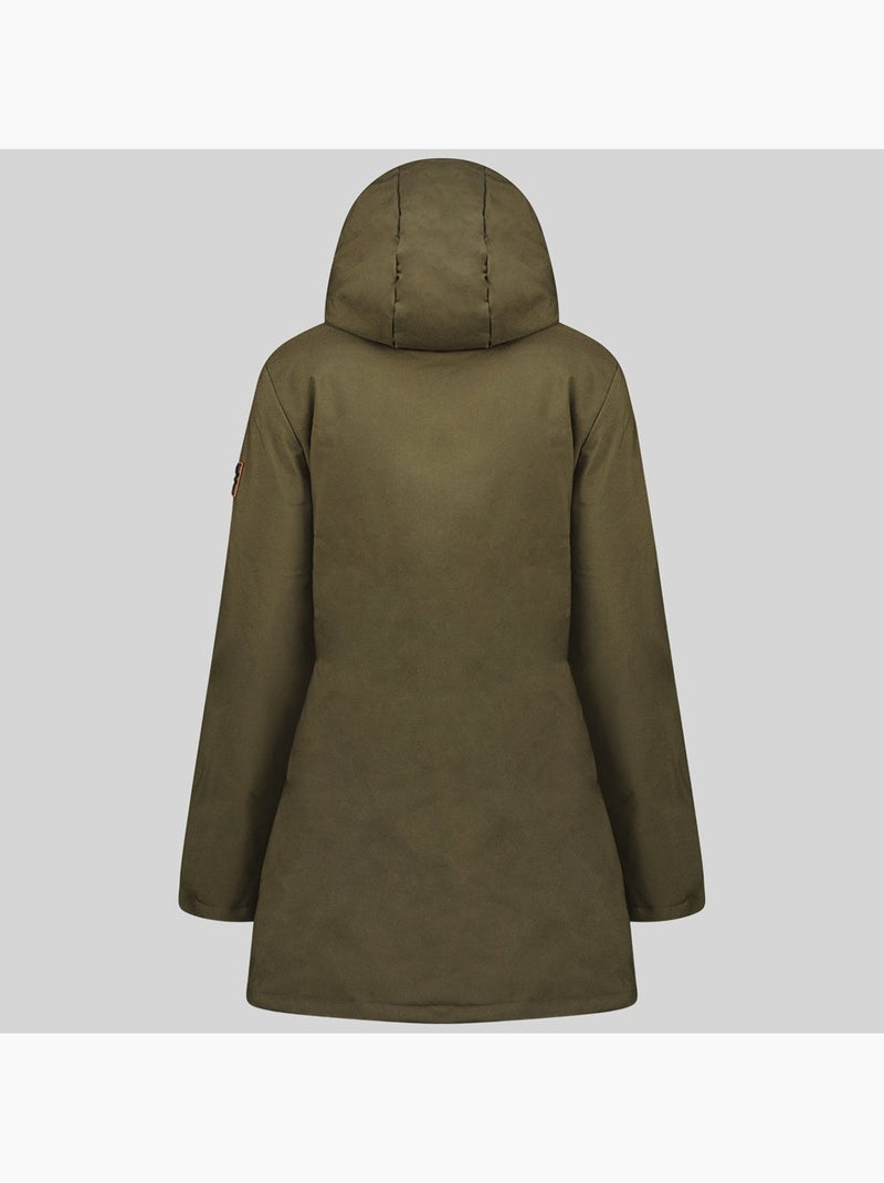 Parka com capuz cassim – geographical norway Cáqui - Kiabi