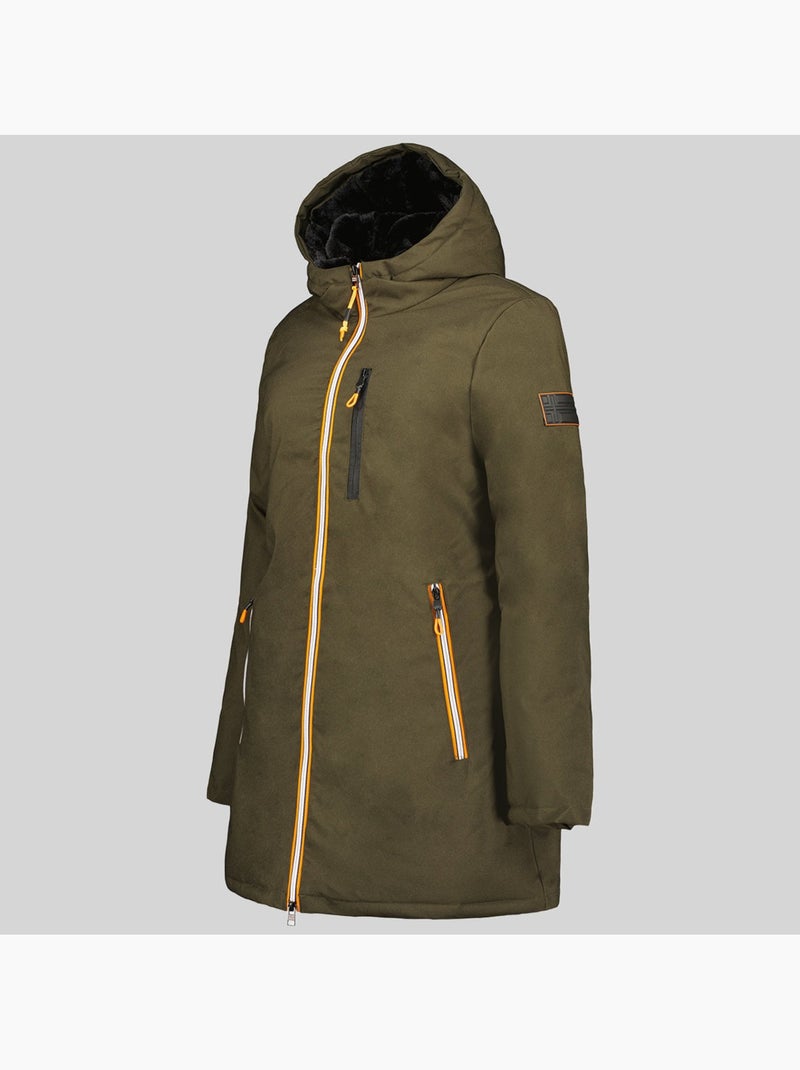 Parka com capuz cassim – geographical norway Cáqui - Kiabi
