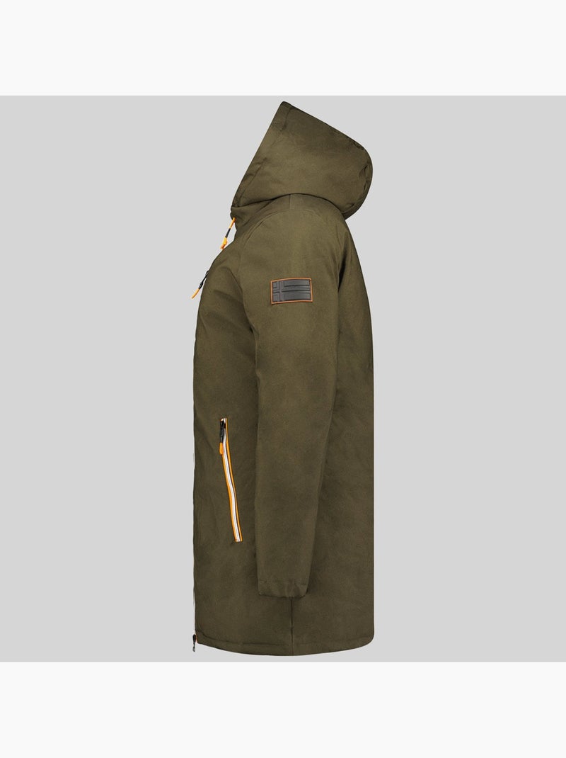 Parka com capuz cassim – geographical norway Cáqui - Kiabi