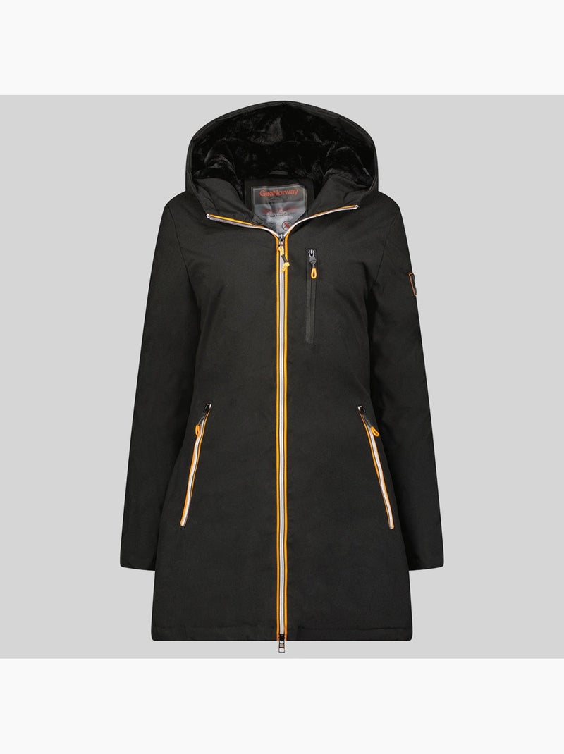 Parka com capuz cassim – geographical norway Preto - Kiabi