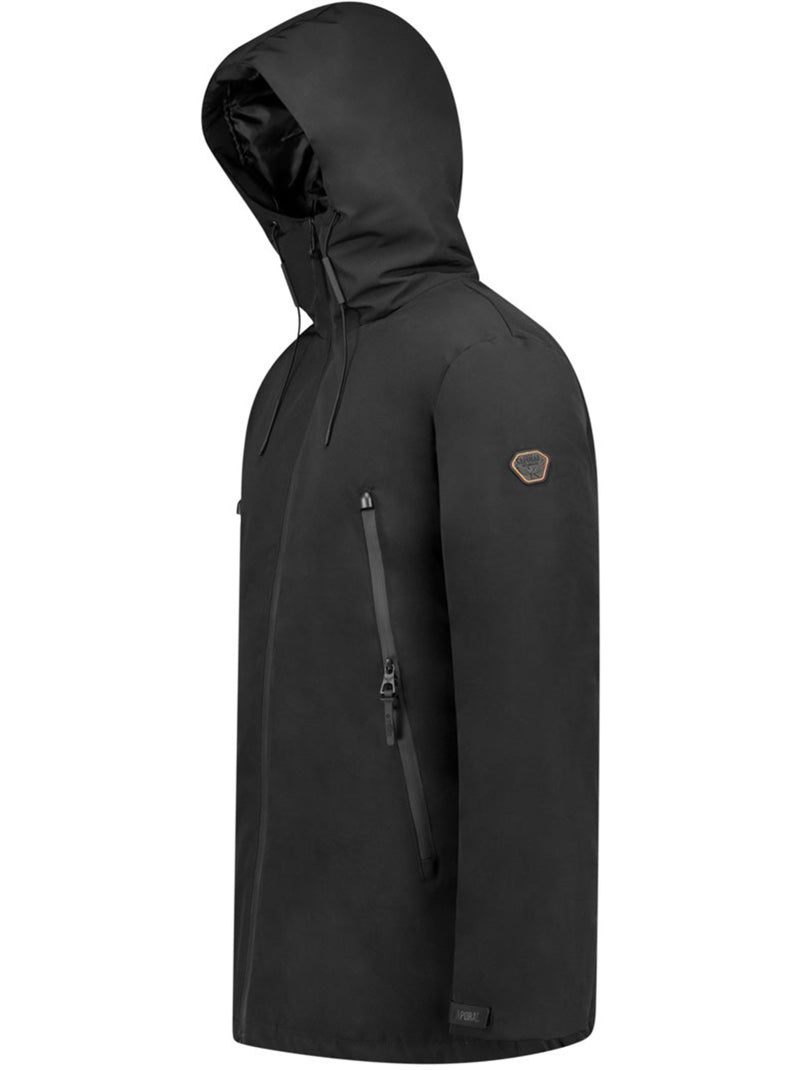 Parka com capuz cedricoral – kaporal Preto - Kiabi