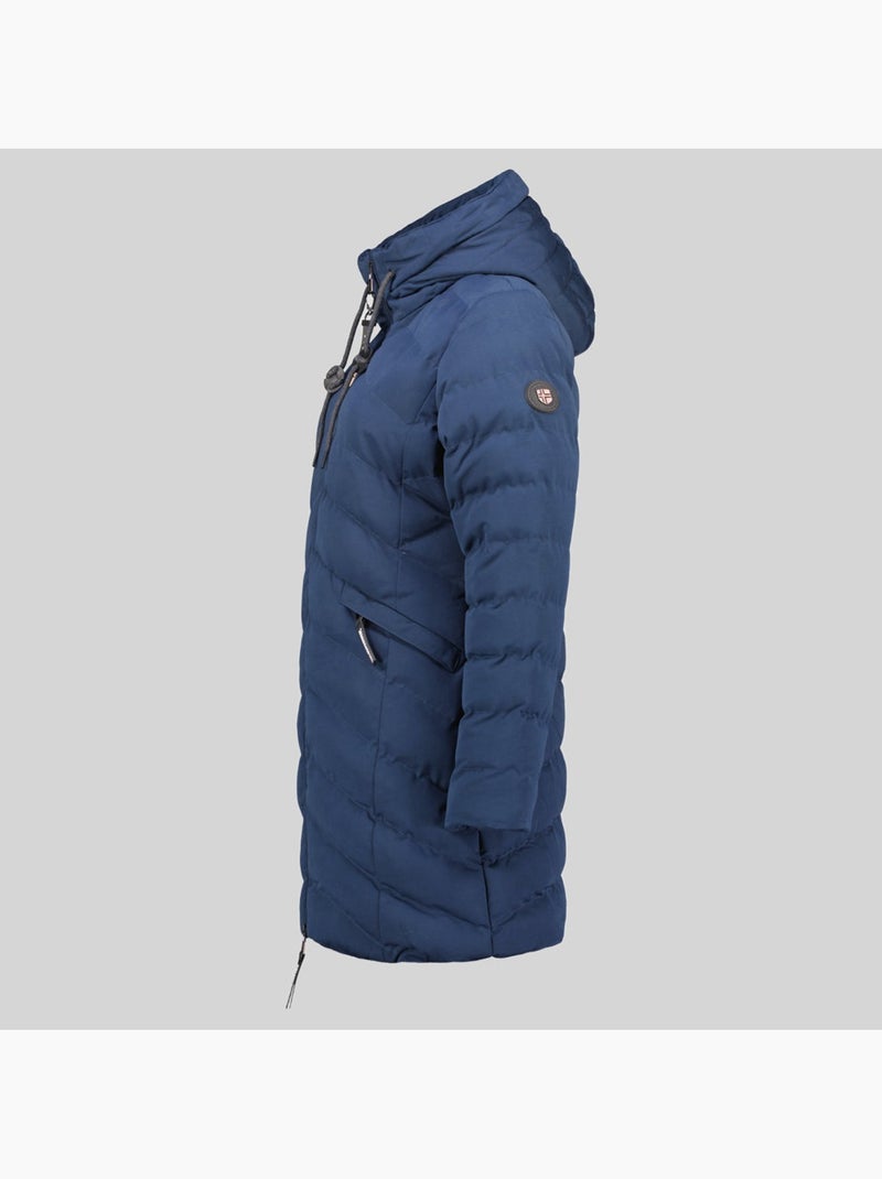 Parka com capuz clarisal – geographical norway Azul-marinho - Kiabi
