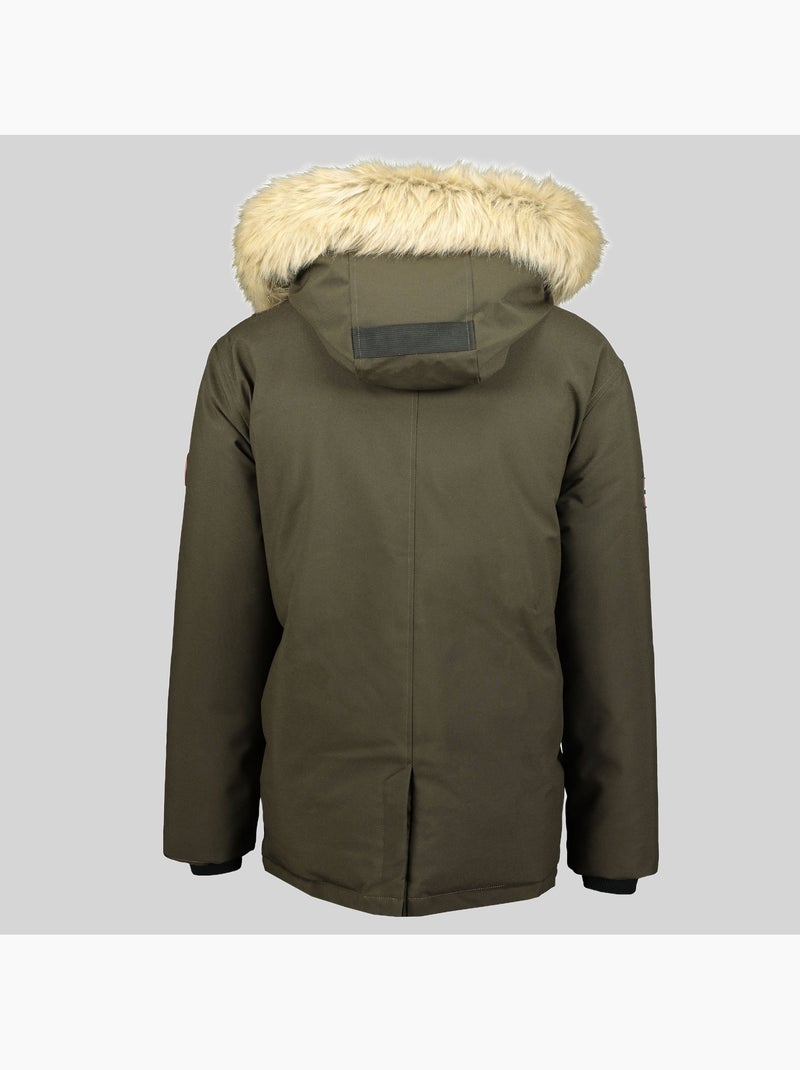 Parka com capuz claude – geographical norway Cáqui - Kiabi