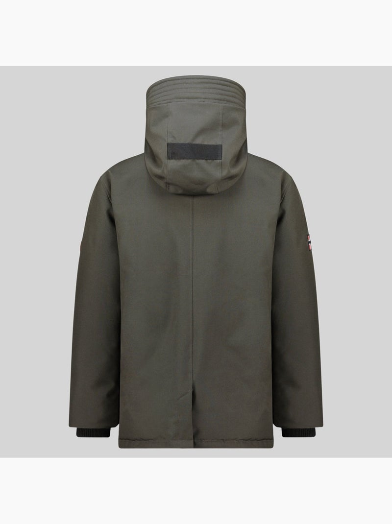 Parka com capuz claudius – geographical norway Cáqui - Kiabi