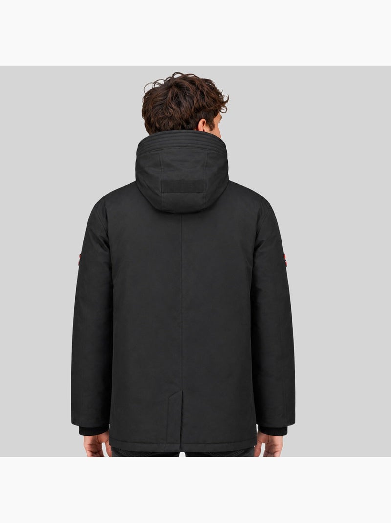 Parka com capuz claudius – geographical norway Preto - Kiabi