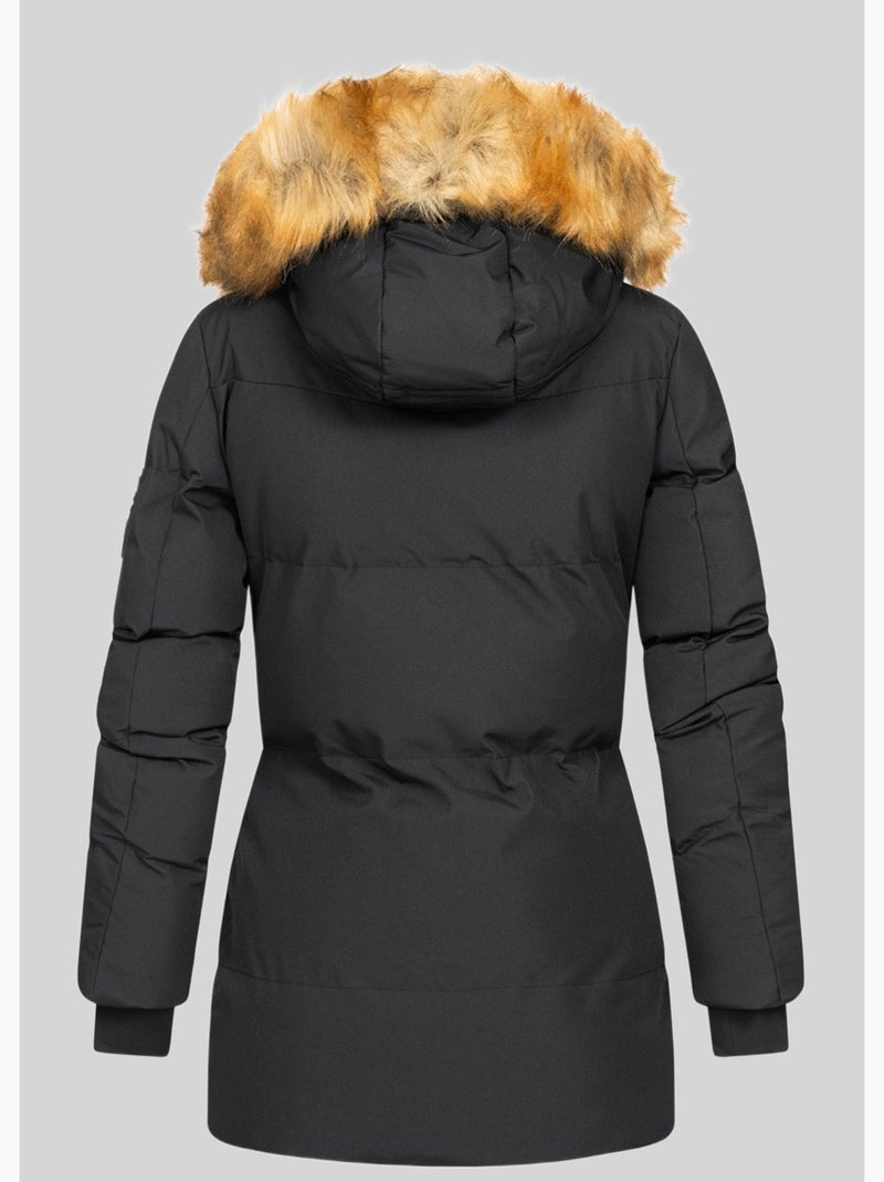 Parka com capuz crown – geographical norway Preto - Kiabi