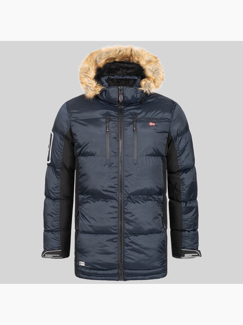 Parka com capuz danone – geographical norway Azul-marinho - Kiabi