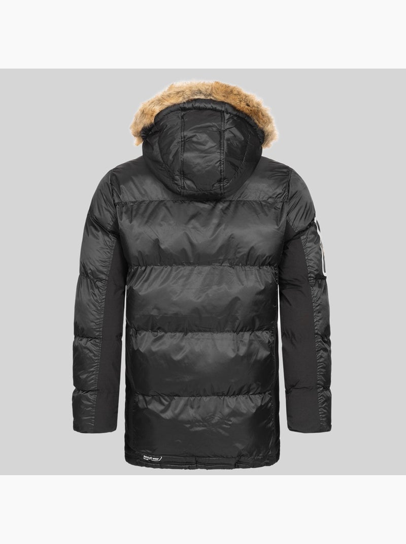 Parka com capuz danone – geographical norway Preto - Kiabi