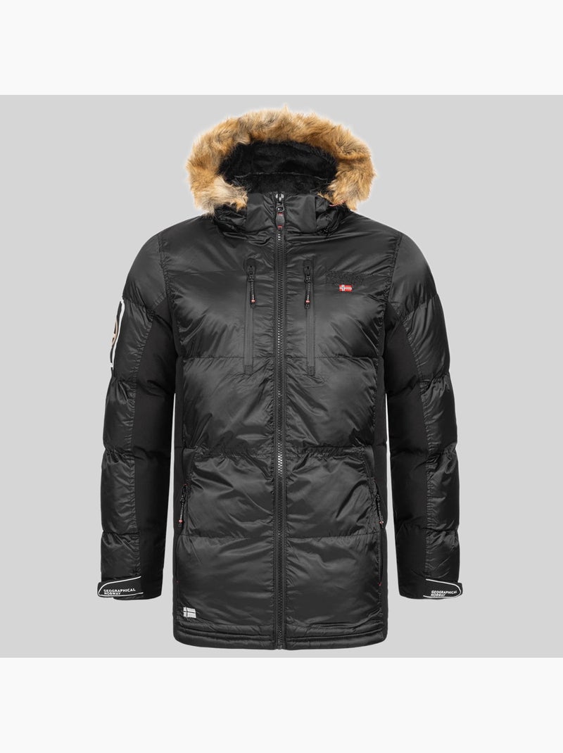 Parka com capuz danone – geographical norway Preto - Kiabi