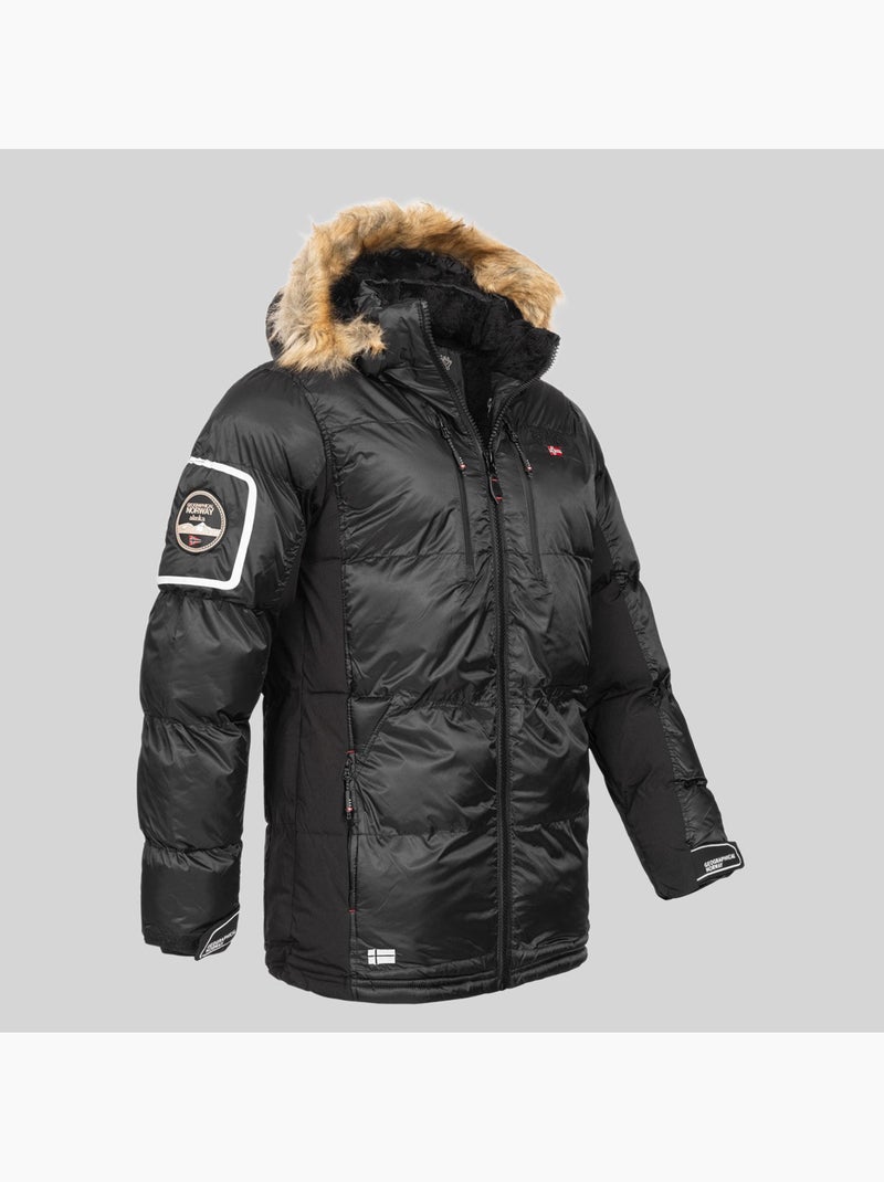 Parka com capuz danone – geographical norway Preto - Kiabi