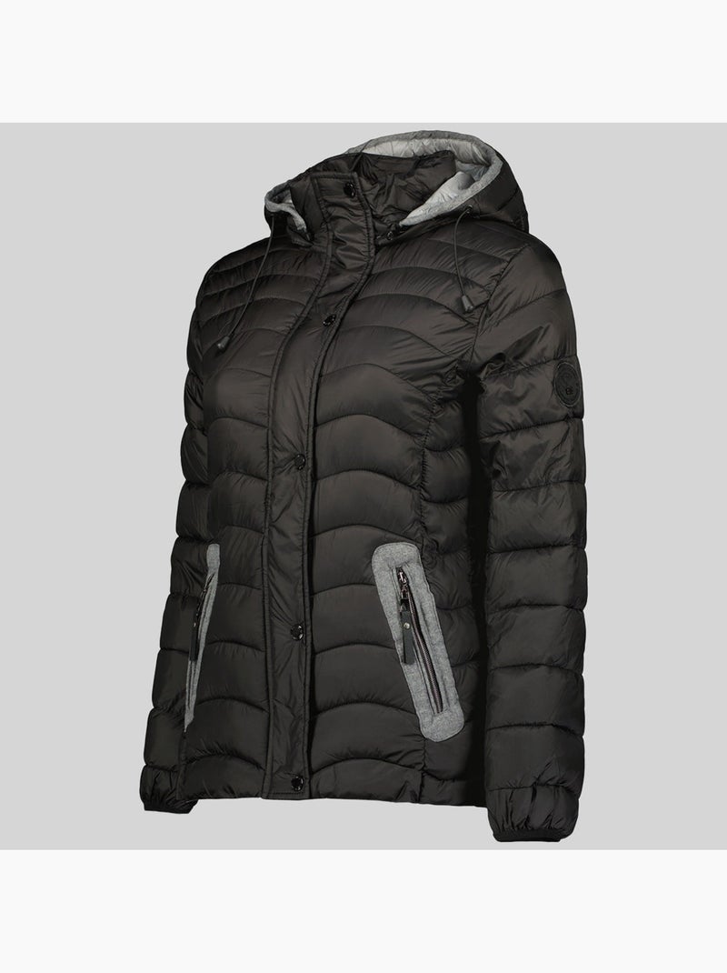 Parka com capuz dariella – geographical norway Preto - Kiabi