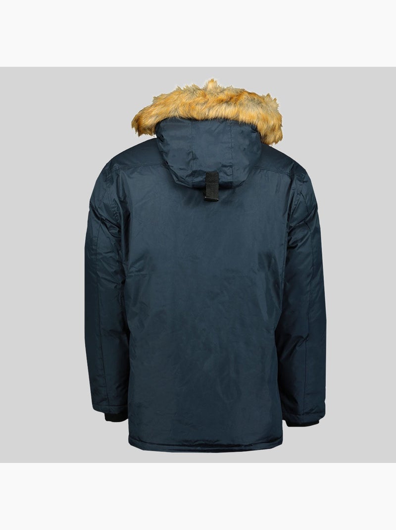 Parka com capuz darwin – geographical norway Azul-marinho - Kiabi