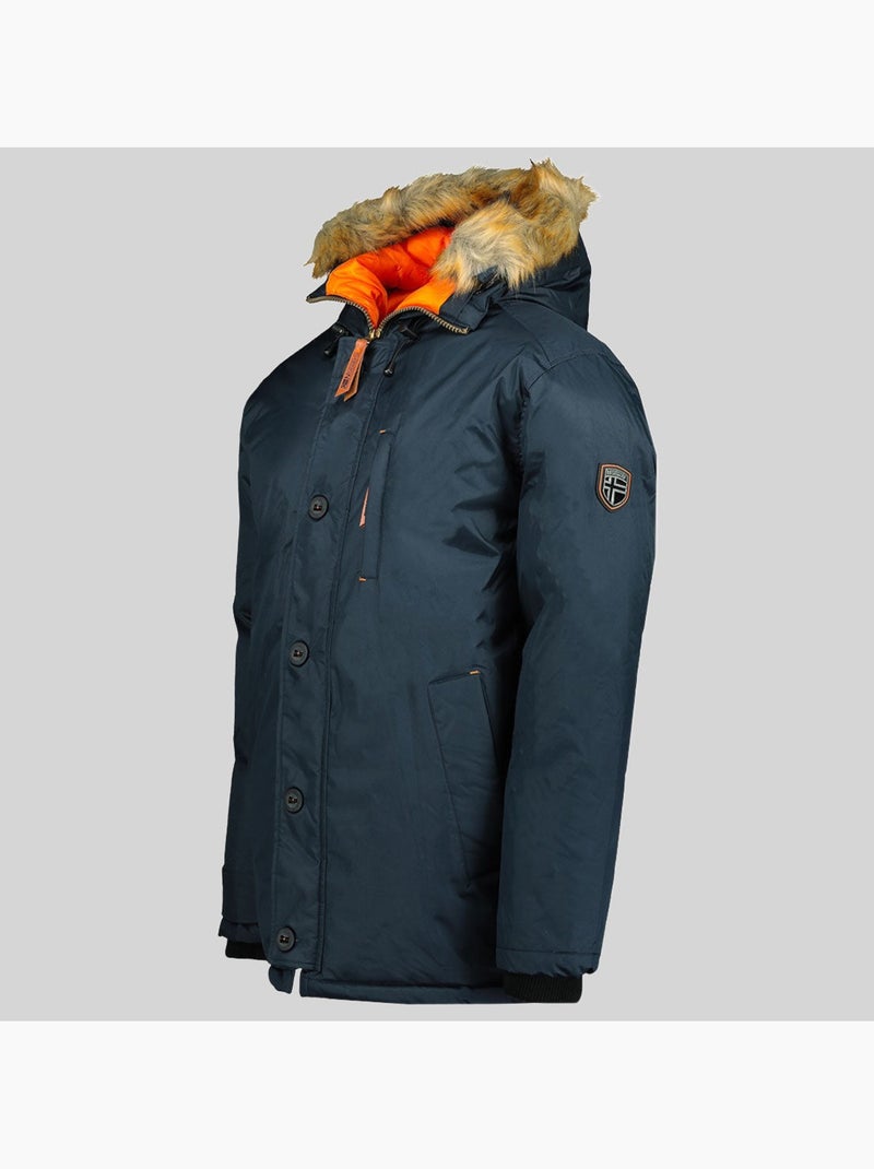 Parka com capuz darwin – geographical norway Azul-marinho - Kiabi