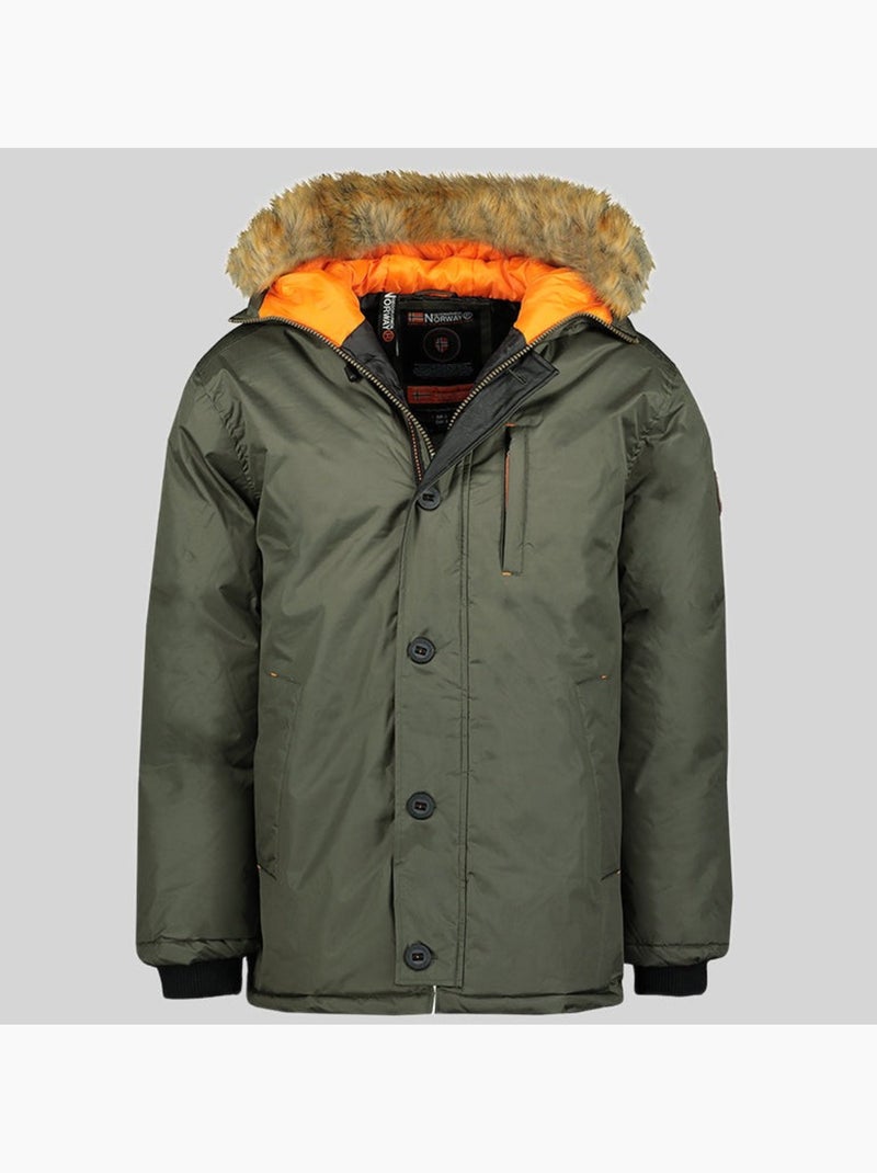 Parka com capuz darwin – geographical norway Cáqui - Kiabi